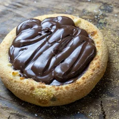 Esfiha Doce de Chocolate Preto